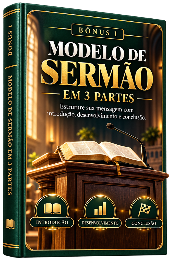 Capa do bônus Modelo de Sermão em 3 Partes
